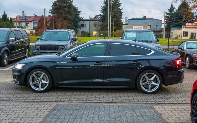 Audi A5 cena 142499 przebieg: 36000, rok produkcji 2018 z Warszawa małe 667